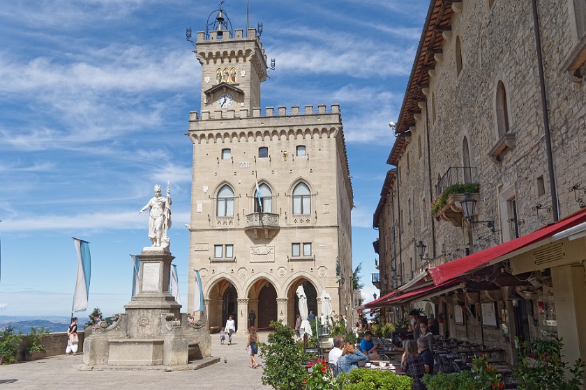 San Marino. Palazzo Pubblico. San Marino. .