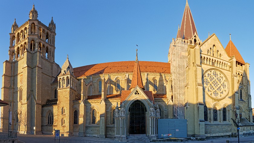 Cathédrale de Notre Dame. Church. Lausanne. .