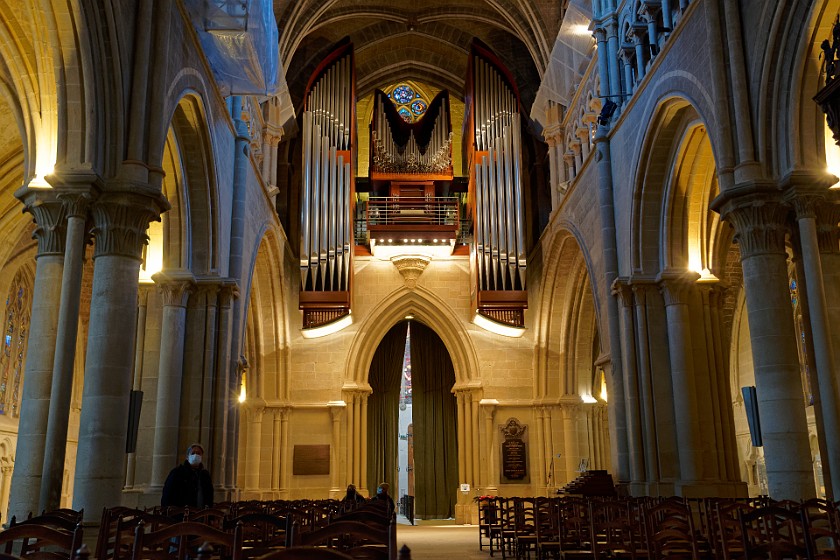 Cathédrale de Notre Dame. Organ. Lausanne. .