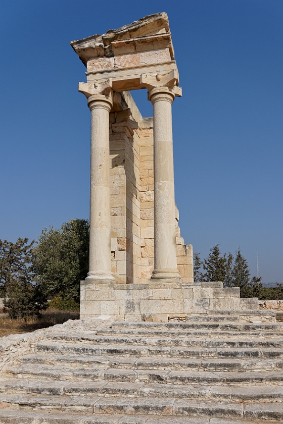 Kourion Archaeological Site, Cyprus. The sanctuary of Apollo Hylates. . .