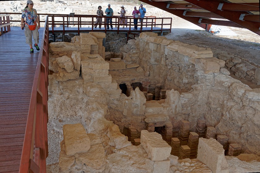 Kourion Archaeological Site, Cyprus. The sanctuary of Apollo Hylates. . .