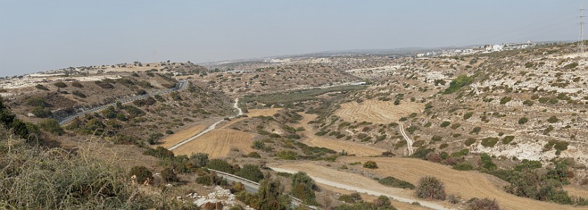 Kourion Archaeological Site, Cyprus. Panoramic view of the Κourion area. . .