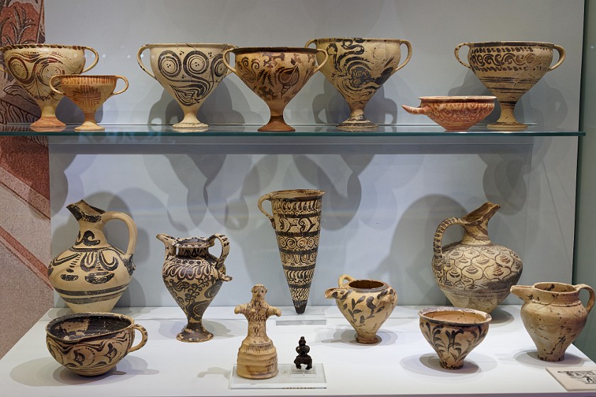 Heraklion Archaeological Museum, Crete. Vases. Heraklion. .