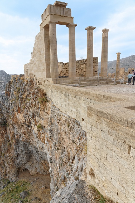 Lindos, Rhodes. Acropolis. Lindos. .