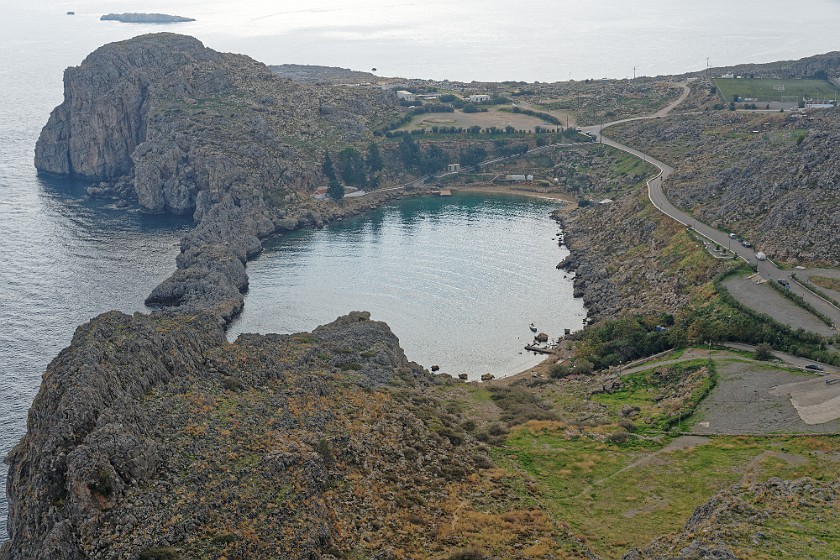 Lindos, Rhodes. St Paul's Bay. Lindos. .