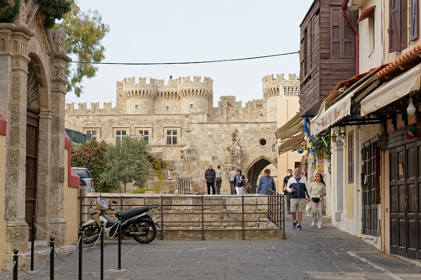 Rhodes Old Town. Palace of the Grand Master. Rhodes. .