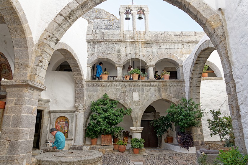 Hora, Patmos. Monastery of Saint John the Theologian. Hora. .