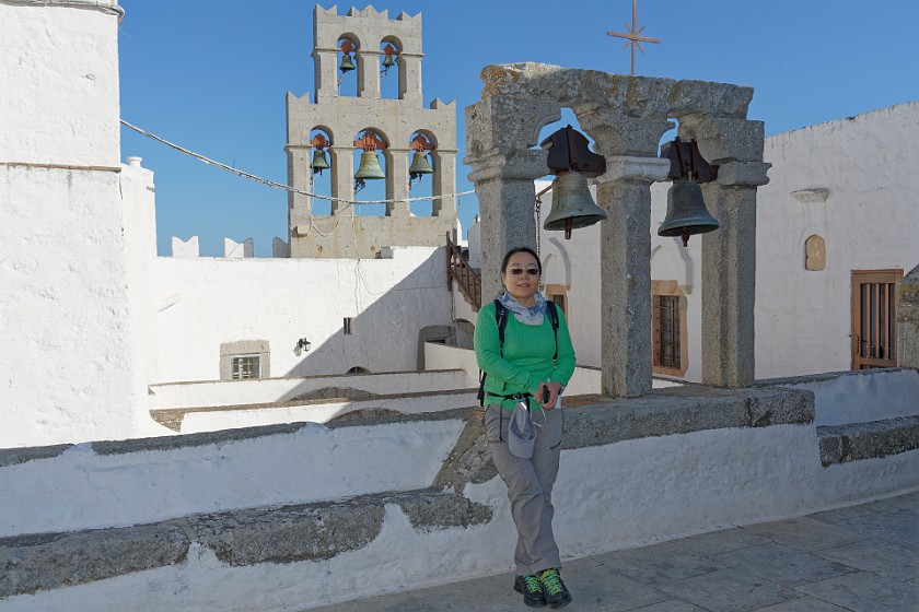 Hora, Patmos. Portrait at the monastery of Saint John the Theologian. Hora. .