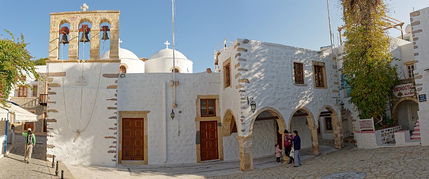 Skala, Patmos. Church. Skala. .