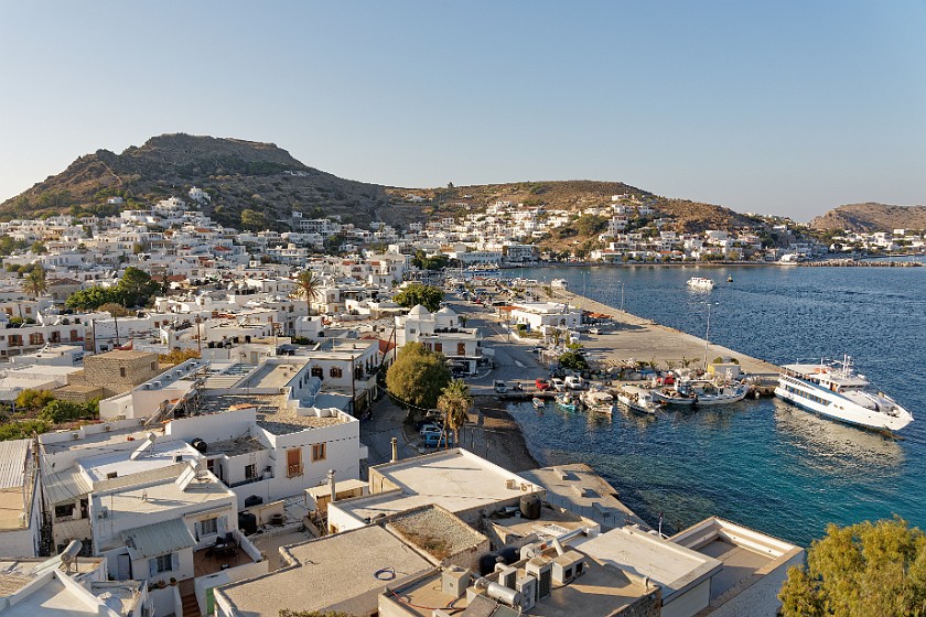 Skala, Patmos. Patmos harbor. Skala. .