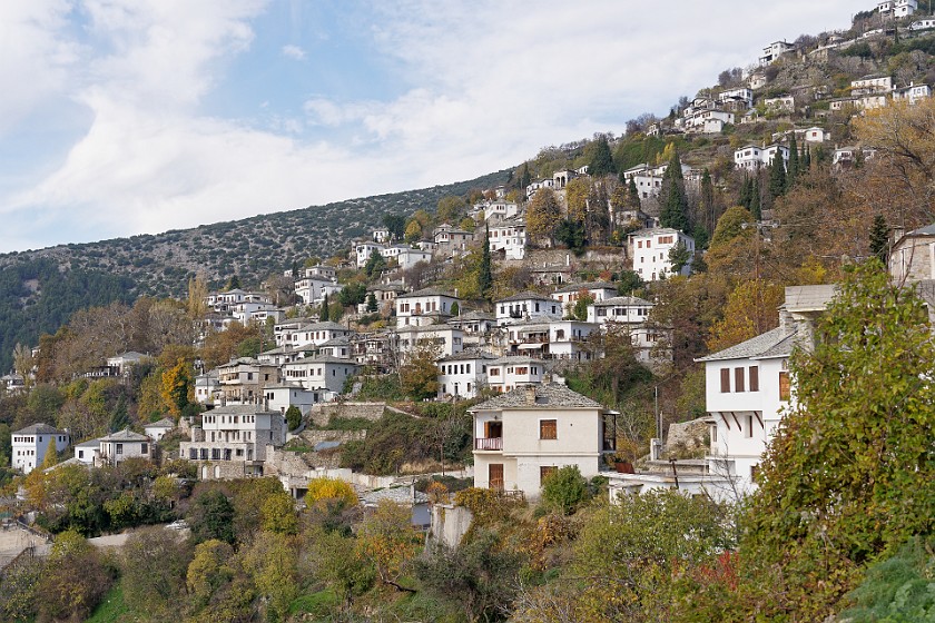 Makrinitsa. Houses. Makrinitsa. .