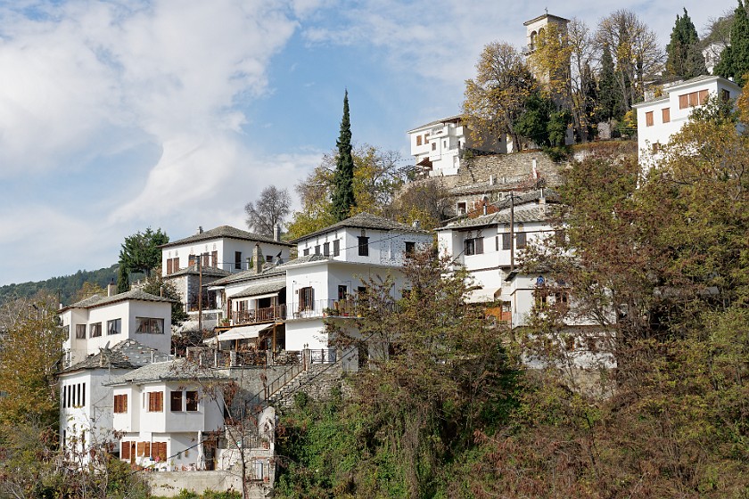 Makrinitsa. Houses. Makrinitsa. .