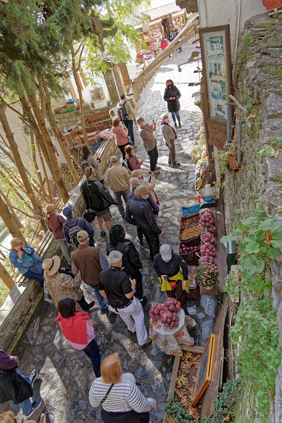 Makrinitsa. Side street. Makrinitsa. .