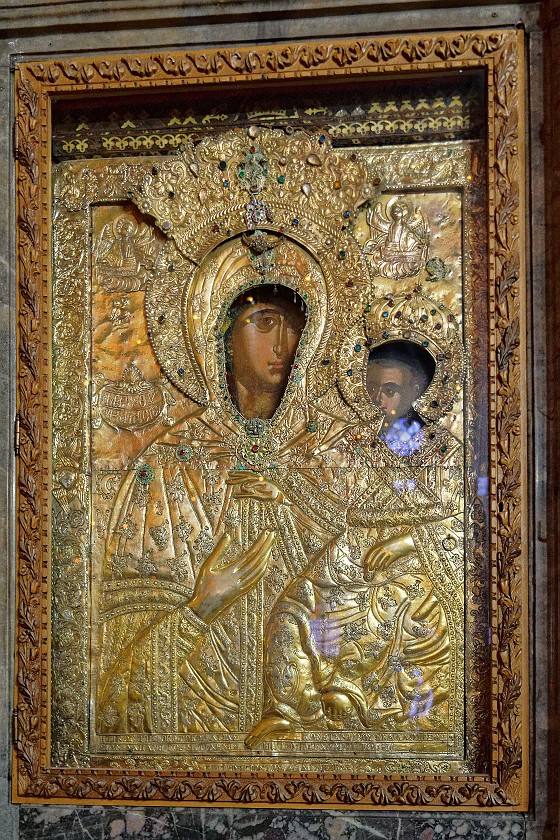 Agiasos, Lesbos. Dormition of the Virgin Mary. Agiasos. .