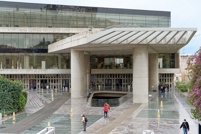 Acropolis Museum. Entrance. Athens. .