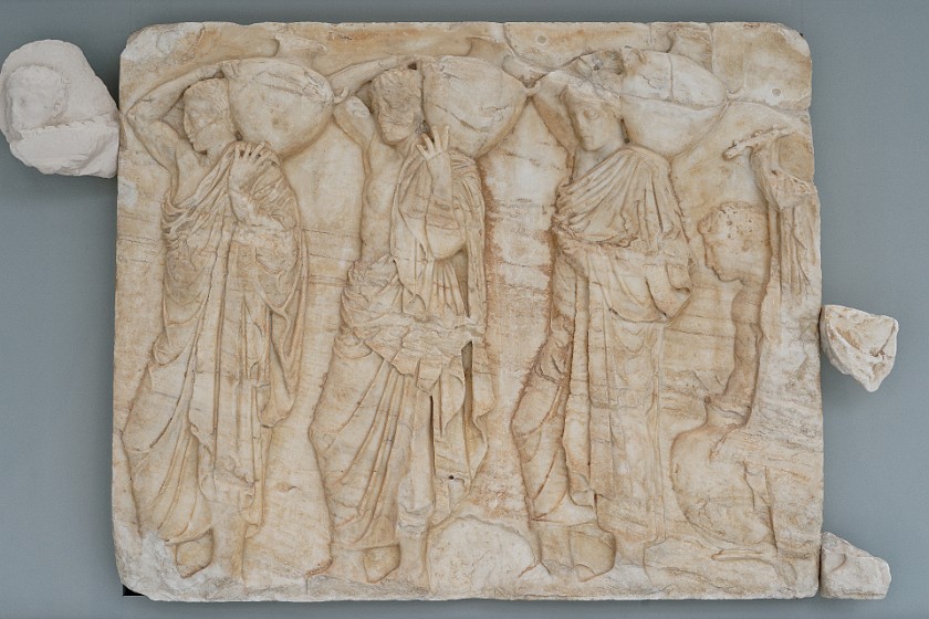 Acropolis Museum. Relief. Athens. .