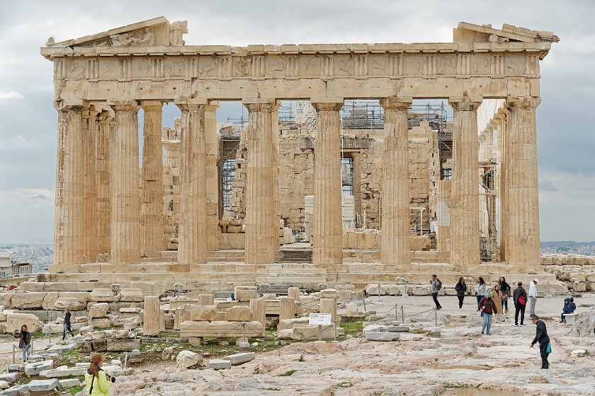 Acropolis of Athens. Parthenon. Athens. .