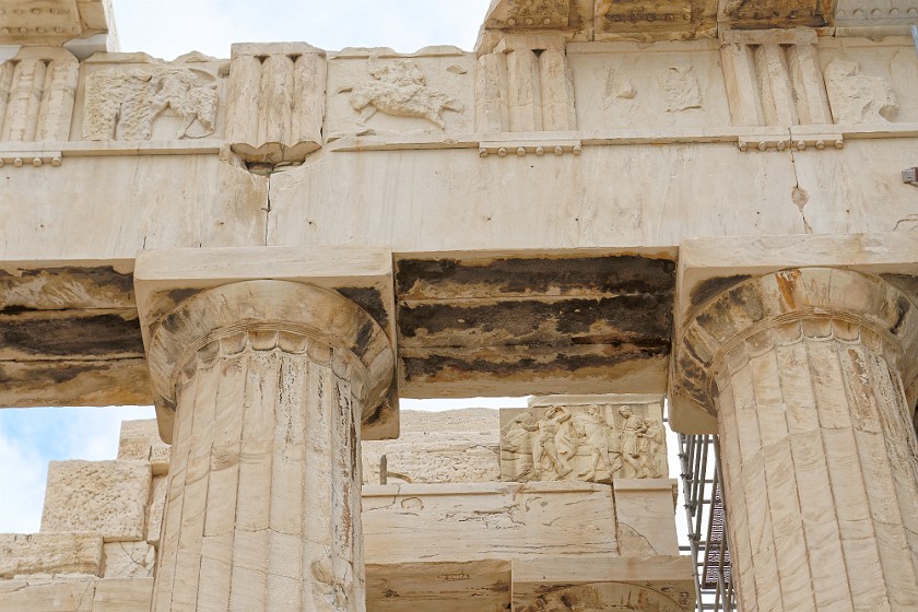 Acropolis of Athens. Parthenon. Athens. .