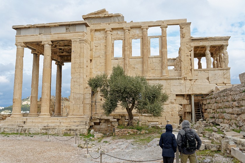 Acropolis of Athens. Erechtheion. Athens. .