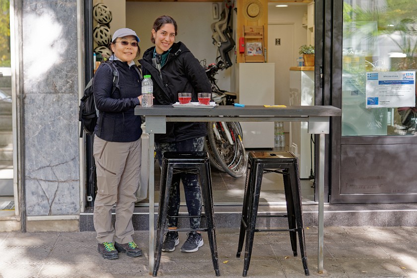 Athens Classic Bike Tour. Portrait with guide from Solebike. Athens. .