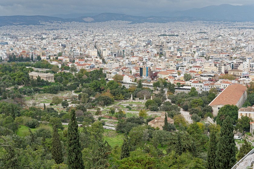 Athens Classic Bike Tour. Ancient Agora. Athens. .