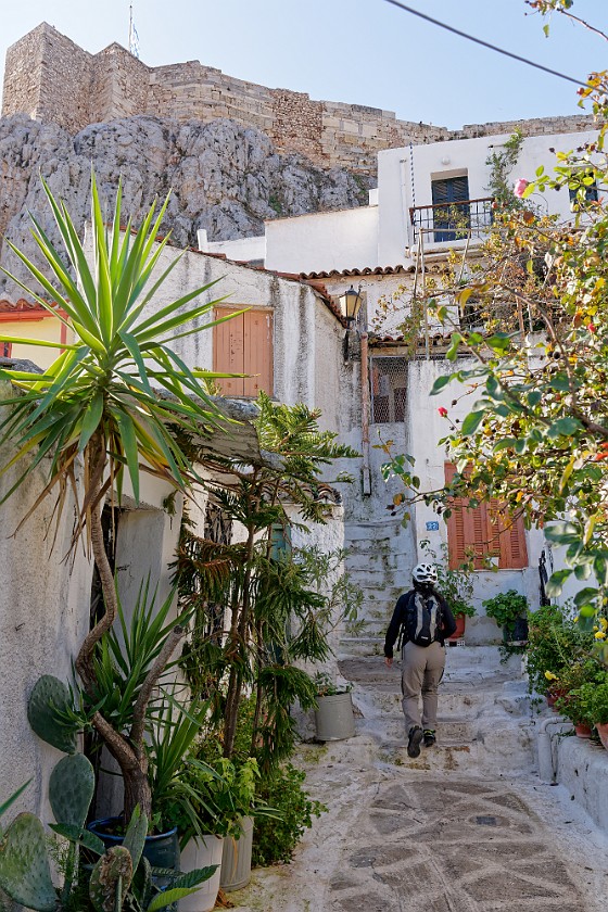 Athens Classic Bike Tour. Anafiotika. Athens. .