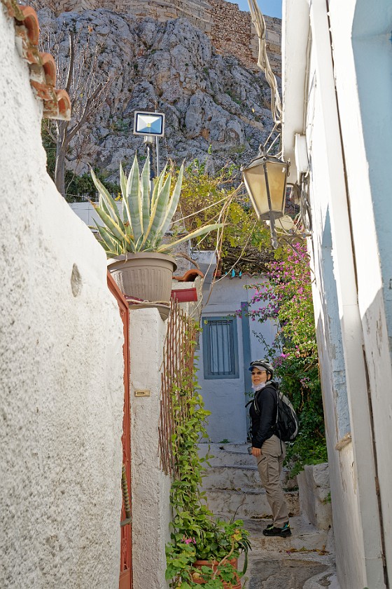 Athens Classic Bike Tour. Anafiotika. Athens. .