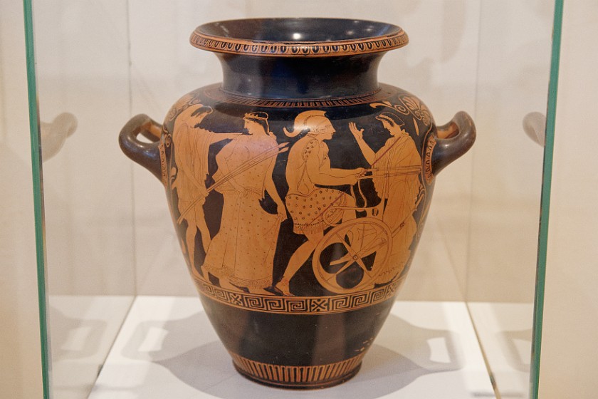 National Archaeological Museum. Vase. Athens. .