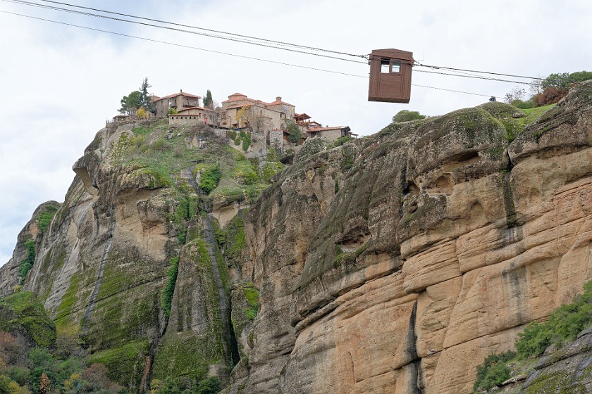 Meteora. Monastery of the Transfiguration of Christ. Kalampaka. .