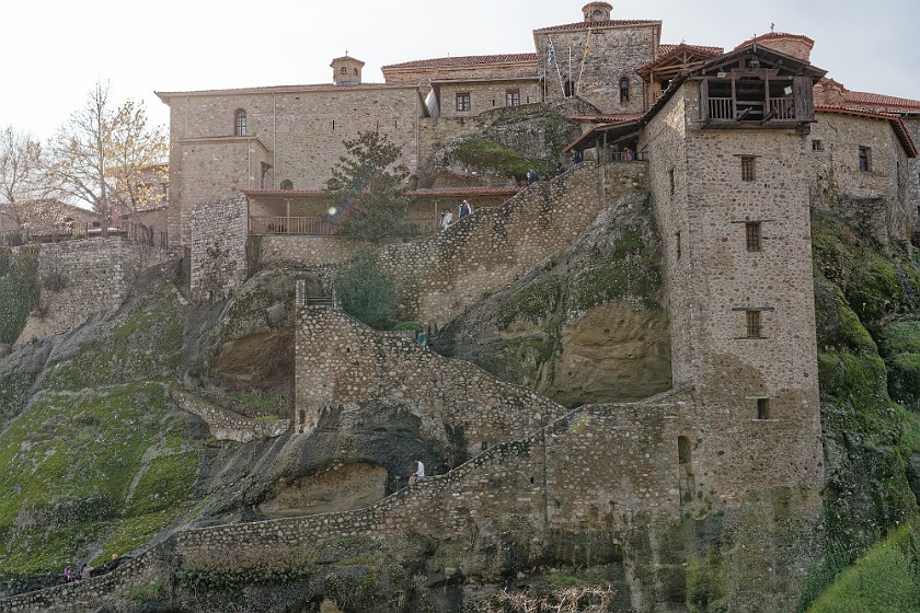 Meteora. Monastery of the Transfiguration of Christ. Kalampaka. .