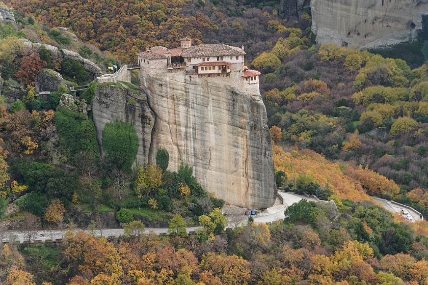 Meteora. Monastery of Rousanou. Kalampaka. .