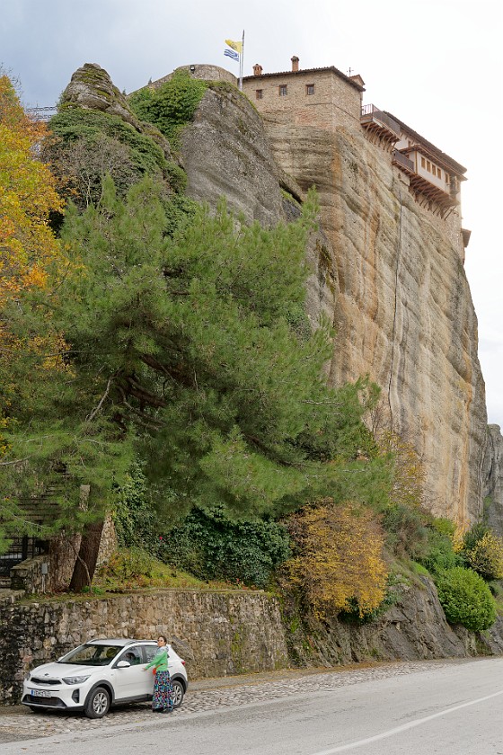 Meteora. Monastery of Rousanou. Kalampaka. .