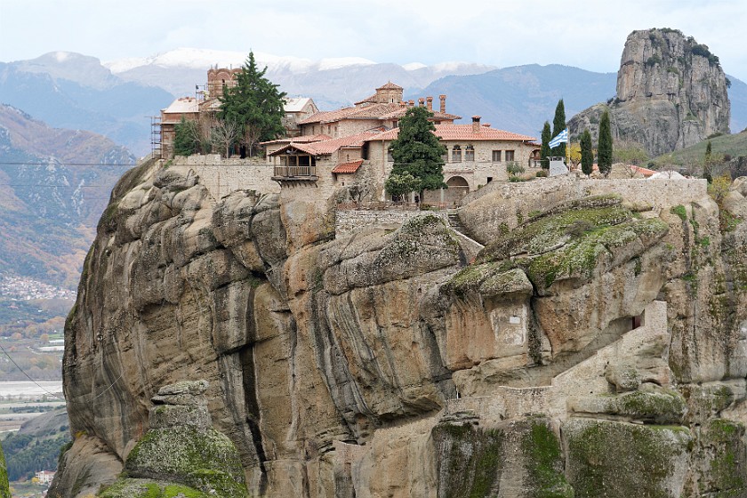 Meteora. Monastery of Holy Trinity. Kalampaka. .