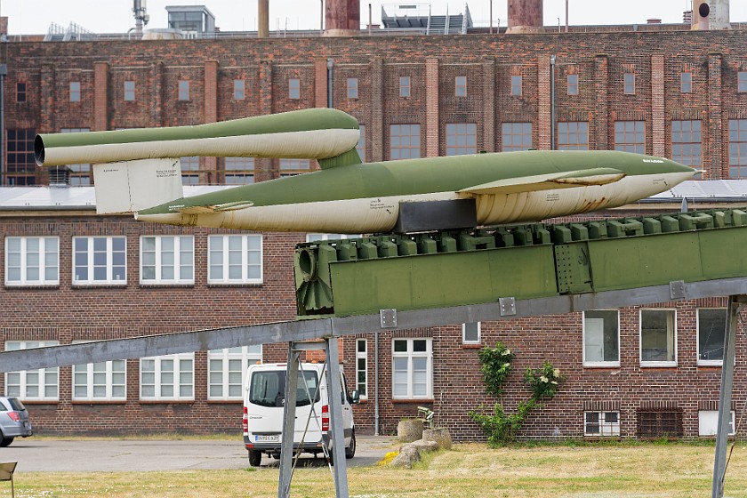 Historical Technical Museum Peenemünde. Fi103/V1 cruise missile. Peenemünde. .