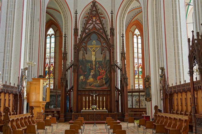 Schwerin. Altar. Schwerin. .