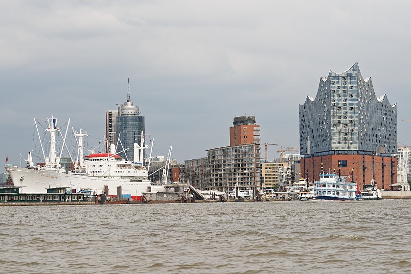 Hamburg Elbphilharmonie & Harbor. Harbor. Hamburg. .