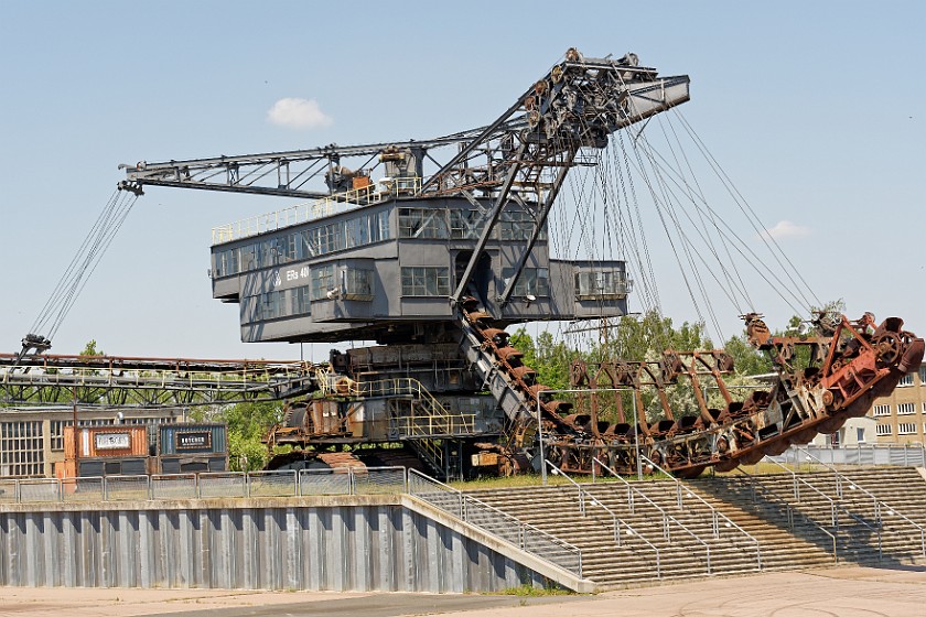 Ferropolis. Mining excavator. Gräfenhainichen. .