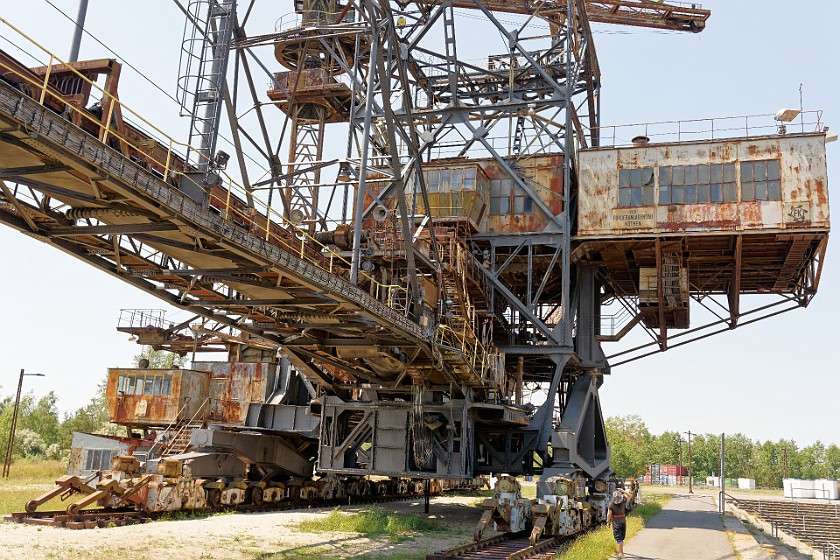 Ferropolis. Mining excavator. Gräfenhainichen. .