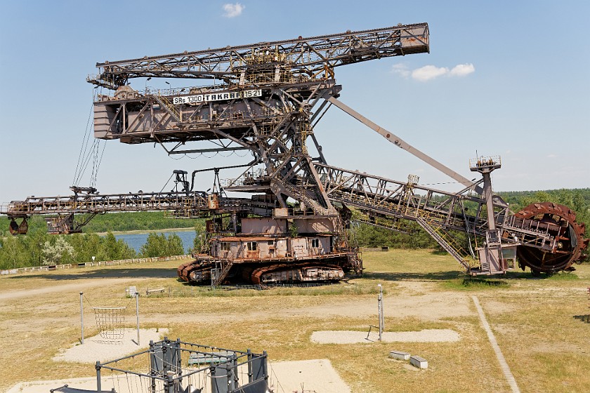 Ferropolis. Mining excavator. Gräfenhainichen. .