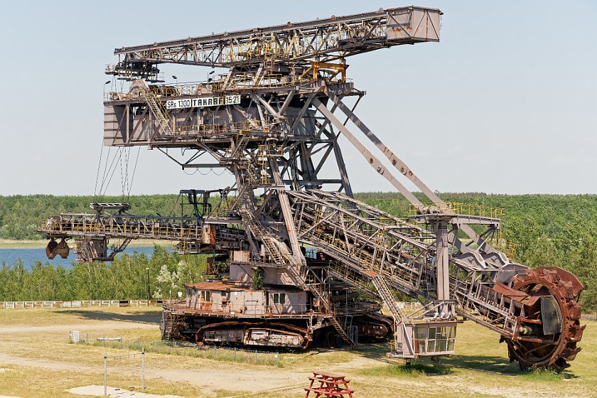 Ferropolis. Mining excavator. Gräfenhainichen. .