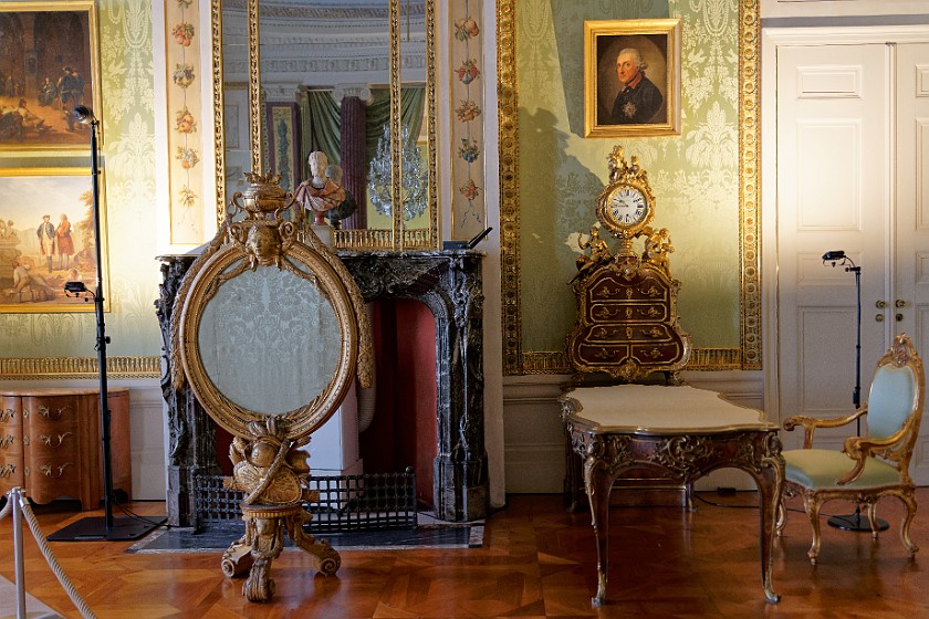 Sanssouci Palace. King's work room. Potsdam. .