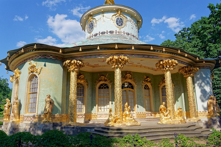 Sanssouci Palace. Chinese house. Potsdam. .