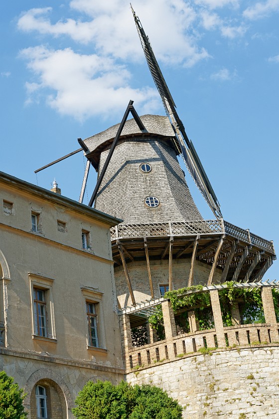 Sanssouci Palace. Wind mill. Potsdam. .