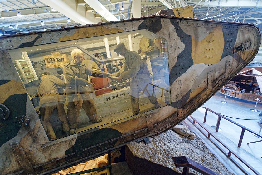 Royal Tank Museum. World War 1 tank. Amman. .