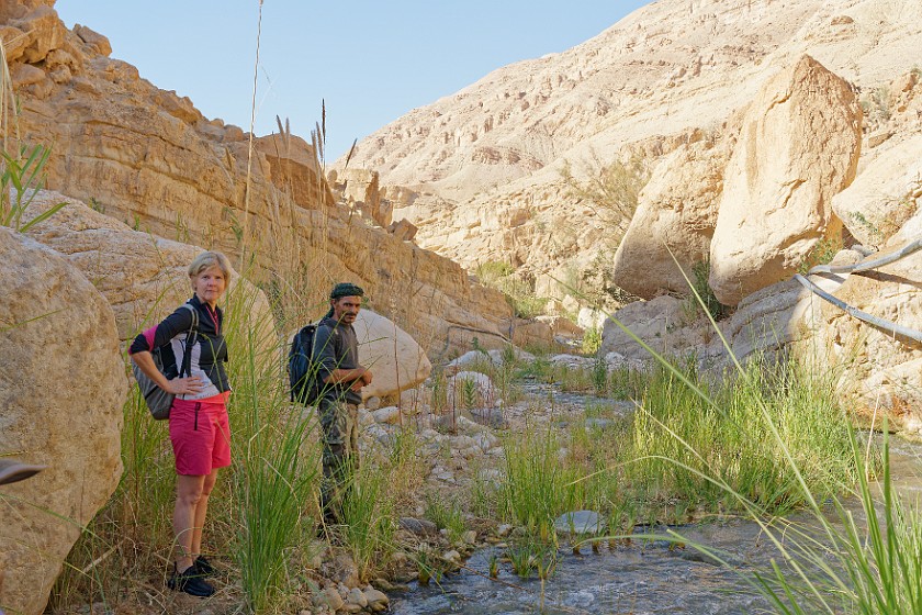 Wadi Bin Hammad. Hiking. near Kerak. .