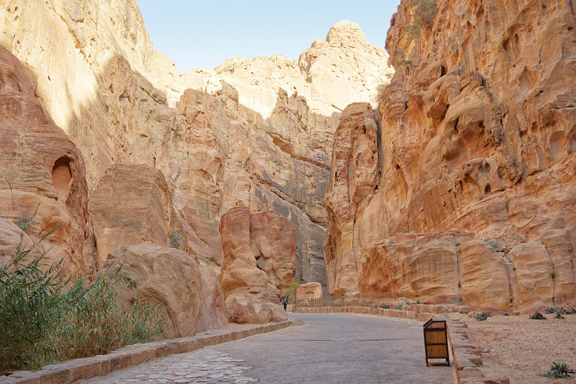 Petra. Al-Siq. Wadi Musa. .
