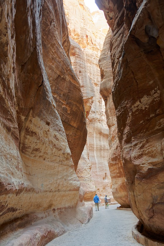 Petra. Al-Siq. Wadi Musa. .