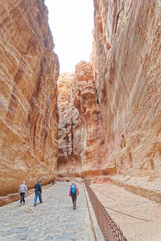 Petra. Al-Siq. Wadi Musa. .