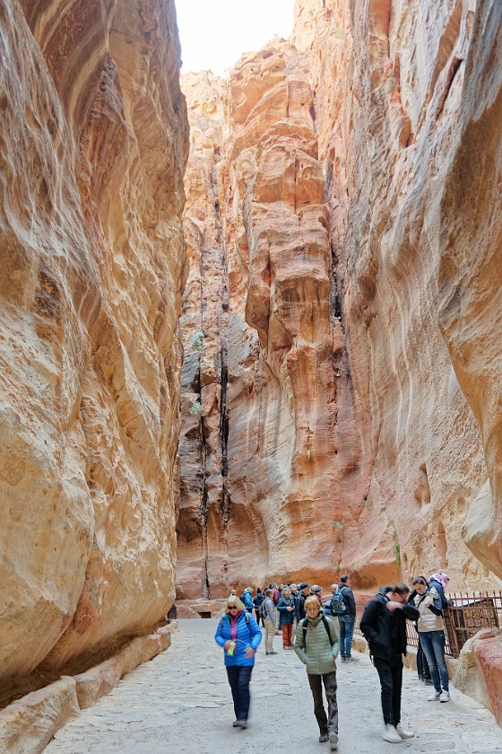 Petra. Al-Siq. Wadi Musa. .