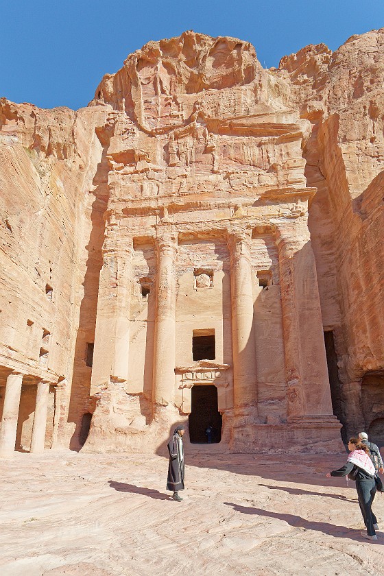 Petra. Urn Tomb. Wadi Musa. .